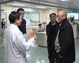 上海交通大学李荣秀教授莅临我院参观考察