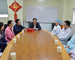 我院为蒋力平同志举行退休座谈会