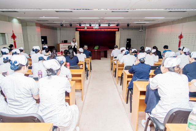 我院成功举办中医护理科普知识演讲比赛