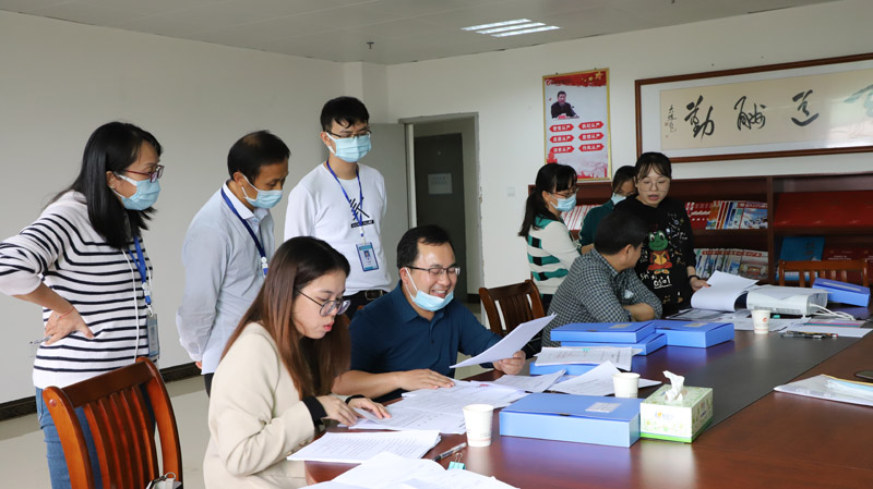 田阳院区迎接百色市清廉医院建设及纠治医疗卫生领域腐败和作风问题专项行动集中整改阶段督查组调研督导检查