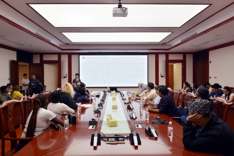 我院成功举办“桂在滋养”国际研修班 推动中医药文化走向世界
