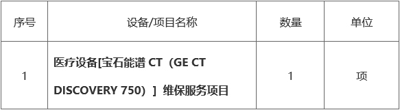 广西中医药大学第二附属医院医疗设备维保服务项目市场调研公告